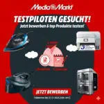 Testpiloten-Aktion von MediaMarkt