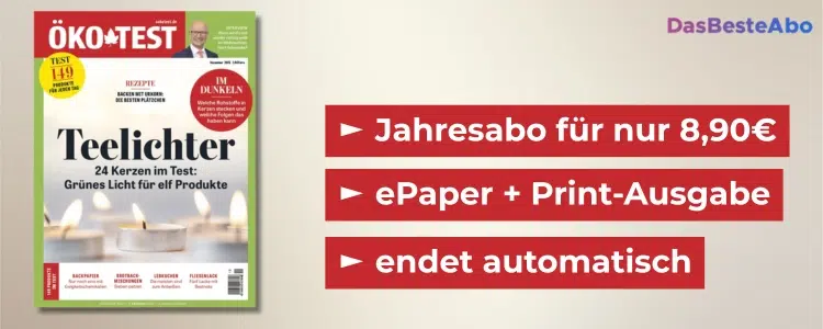 Öko-Test Jahresabo