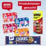 REWE Produkttester werden; verschiedene Artikel