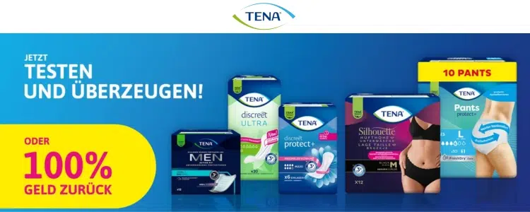 TENA gratis testen 2026