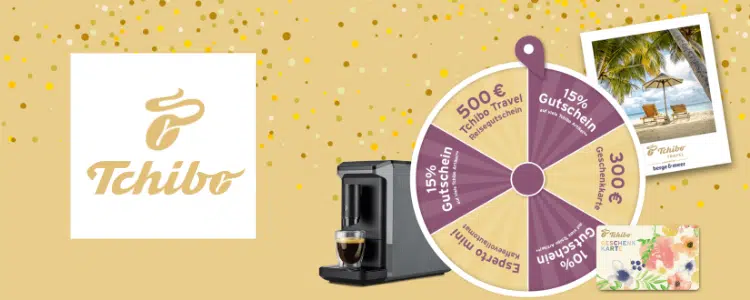 Glücksrad von Tchibo