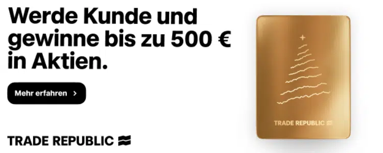 bis zu 500€ bei Trade Republic gewinnen
