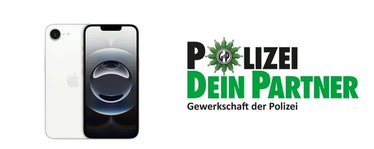Polizei Dein Partner verlost Apple iPhone e