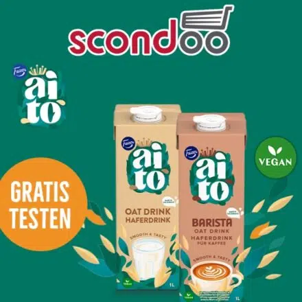 scondoo Fazer Aito Haferdrink gratis testen