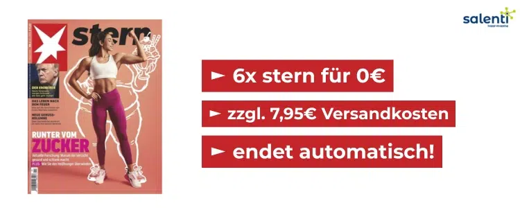 Stern Probeabo für 7,95€