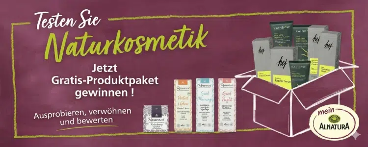 Alnatura-Gewinnspiel Naturkosmetik Produktpaket