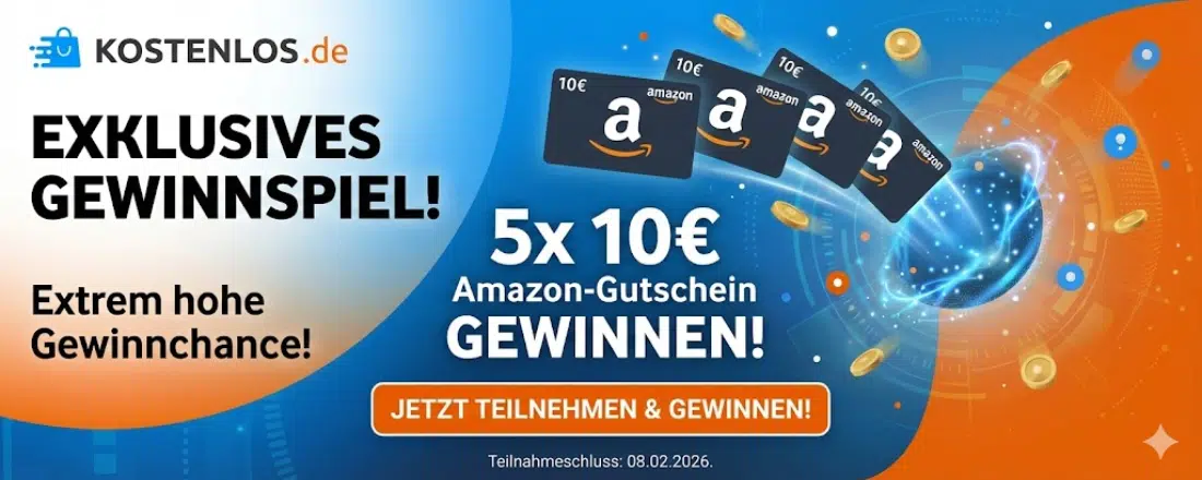 10€ Amazon.de-Gutschein gewinnen