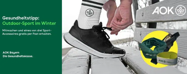 Sport Accessoires von AOK anfordern