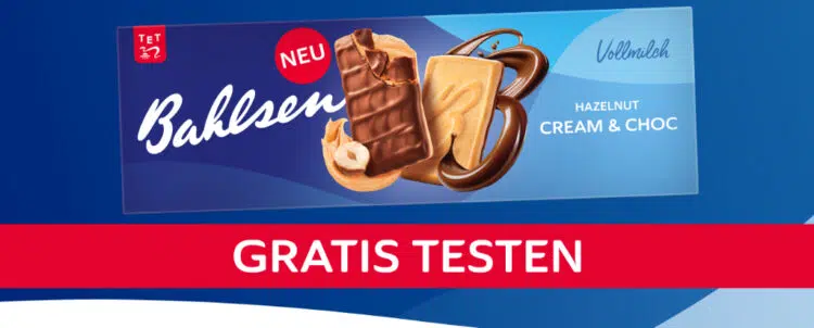 Bahlsen Cream & Choc gratis testen