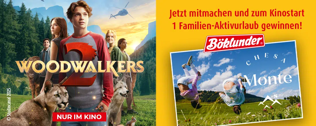 Böklunder Gewinnspiel zum Film "Woodwalkers"
