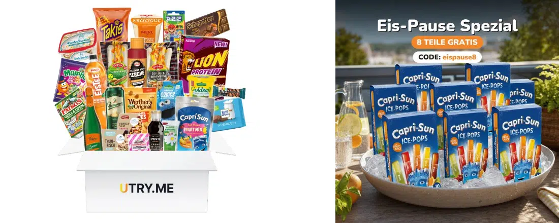 Capri-Sun ICe-Pops geschenkt