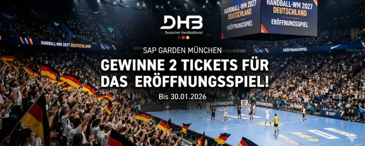 DHB-Gewinnspiel Tickets Eröffnungsspiel