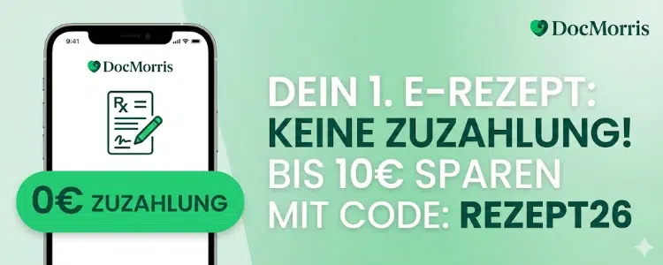Docmorris Gutschein; keine Zuzahlung bei Rezepteinlösung