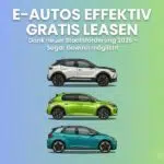 E-Autos leasen mit staatlicher Förderung