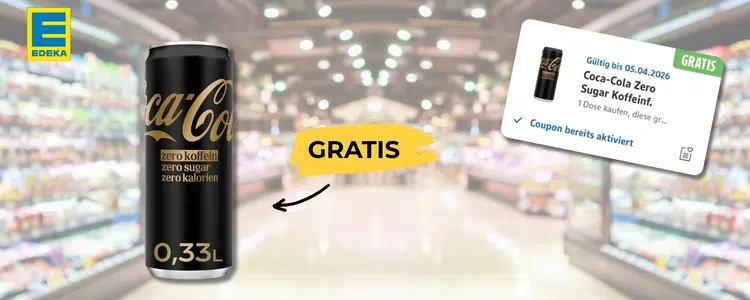 Gratis Coca Cola bei Edeka