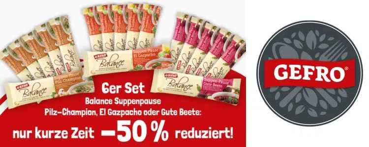 GEFRO Suppenpause 50%