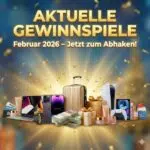 Gewinnspiele im Februar