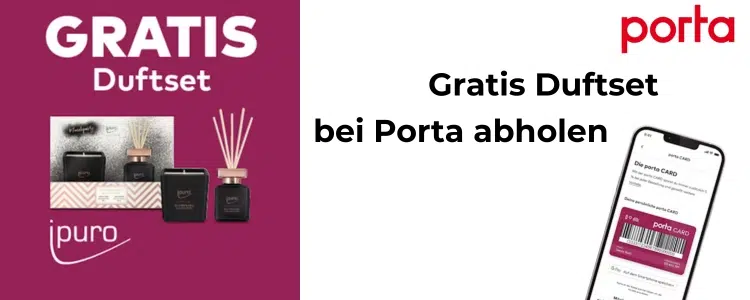Duftset mit porta-App kostenlos