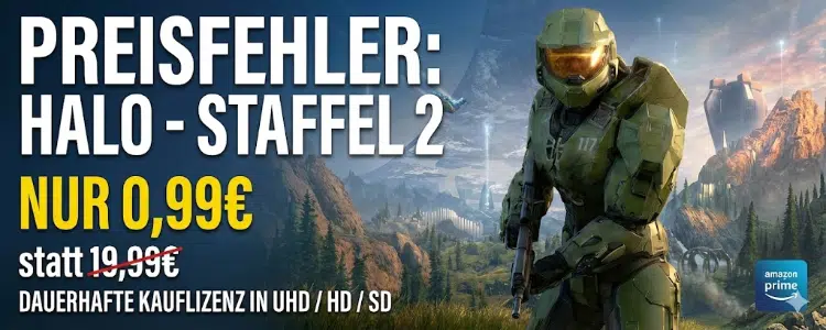 2. Staffel der Serie "Halo" für 0,99€