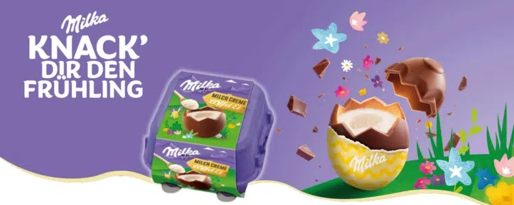 Milka Löffel-Ei gratis testen