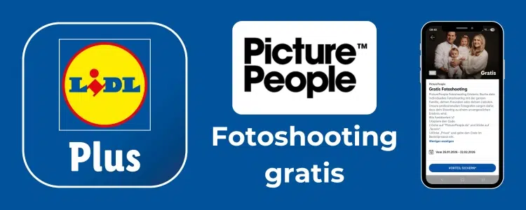 PicturePeople Fotoshooting gratis Lidl Plus