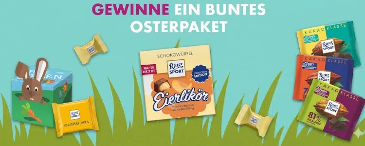 Ostergewinnspiel Ritter Sport