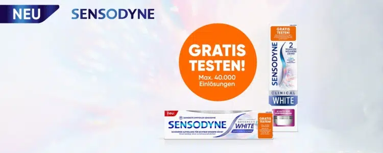 Sensodyne gratis testen 2026
