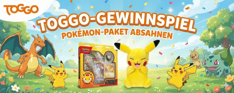 TOGGO-Gewinnspiel Pokémon-Paket