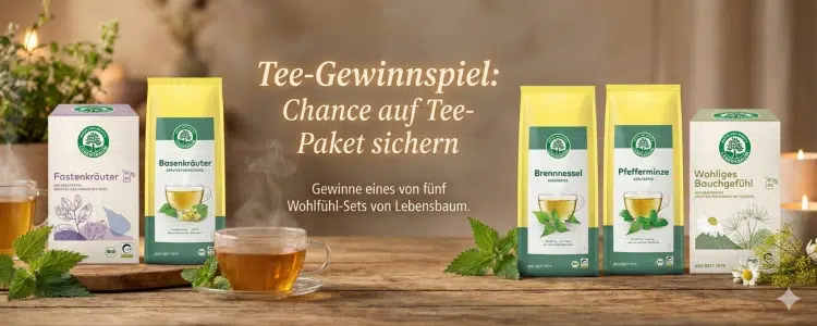 Teepackungen von Lebensbaum