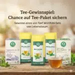Teepackungen von Lebensbaum