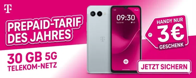 Telekom Prepaid-Jahrestarif