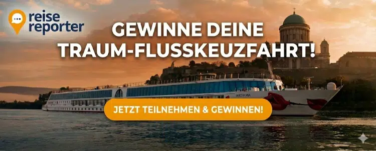 Flusskreuzfahrt bei reisereporter gewinnen