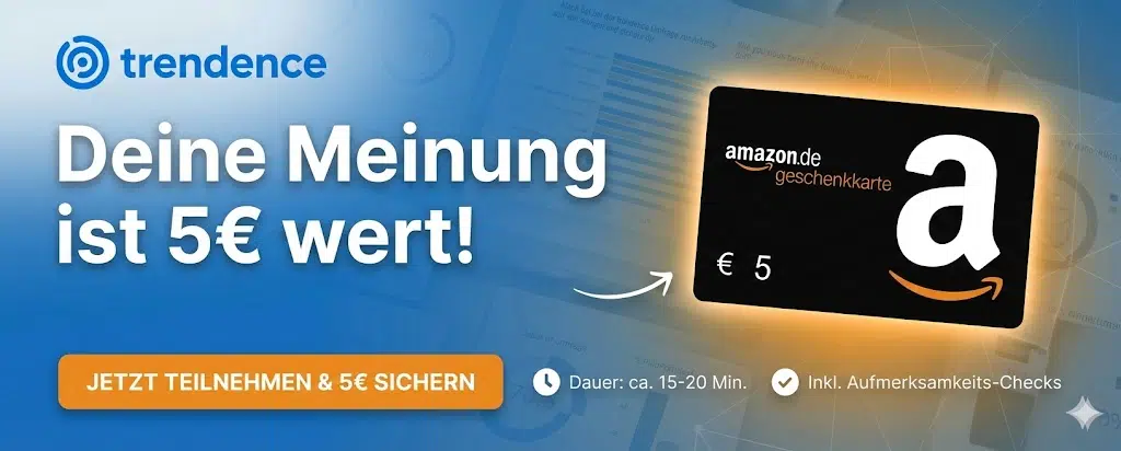 5€ für trendence Umfrage