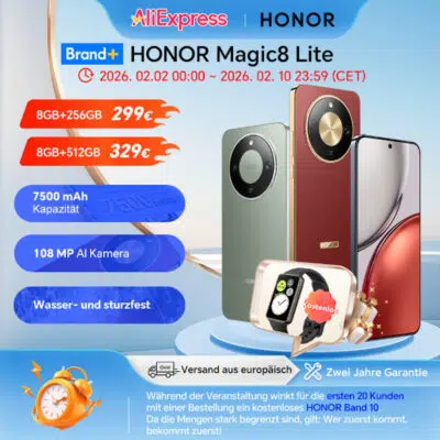 Honor-Deal bei Aliexpress