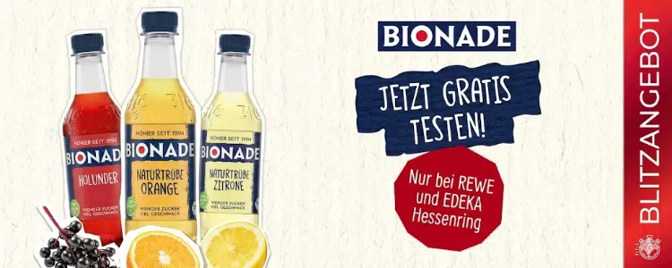 Bionade gratis testen