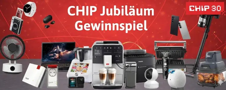 Chip.de Gewinnspiel; Technik-Preise