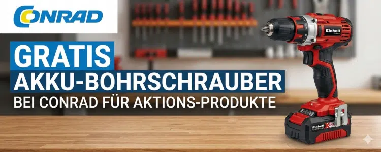 Conrad Gratis Einhell Akku-Bohrschrauber