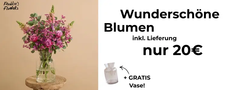 Freddie's Flowers; Blumenstrauß