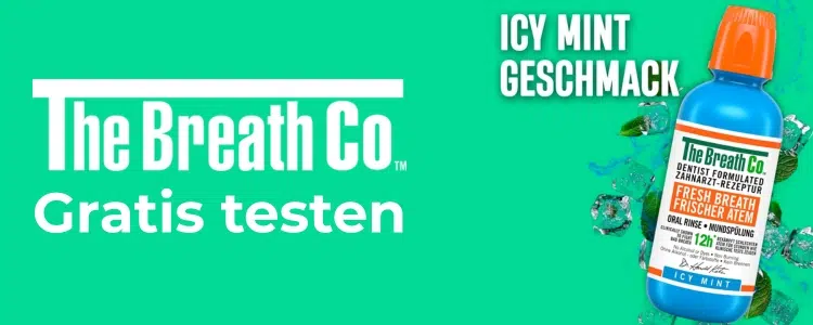 Icy Mint The Breath Co gratis testen