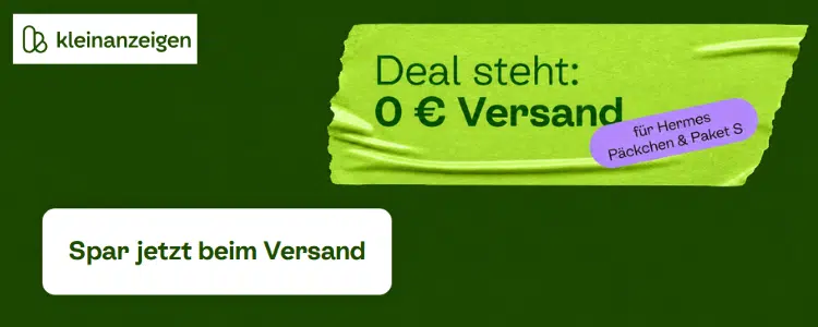 Gratis Versand bei Kleinanzeigen