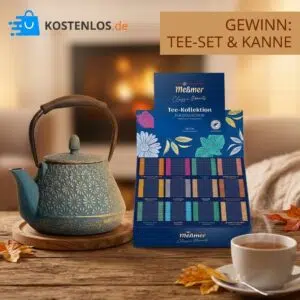 Tee-Gewinnspiel von Kostenlos.de