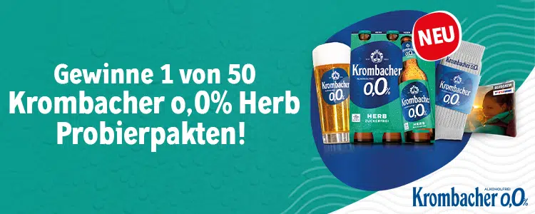 Krombacher-Gewinnspiel