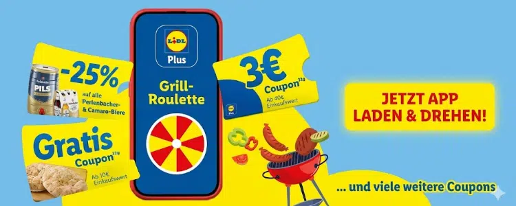 Grill-Roulette von Lidl Plus