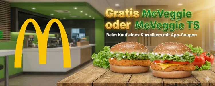 McDonald's: Gratis McVeggie oder McVeggie TS