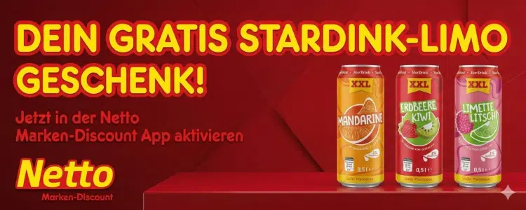Gratis Limo bei Netto Marken-Discount