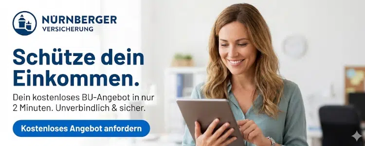 Nürnberger Versicherung BU; Angebot