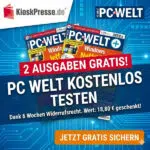 PC Welt 2x kostenlos erhalten