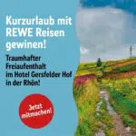 Gewinnspiel von REWE Reisen
