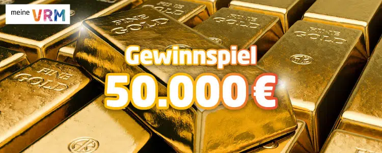 50.000€ in Gold bei VRM gewinnen