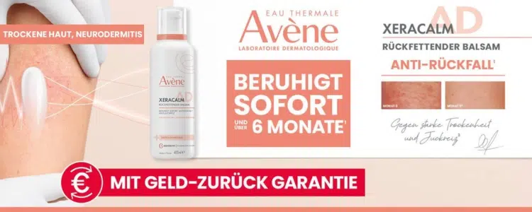 XeraCalm A.D Pflegeprodukte Geld-zurück-Garantie